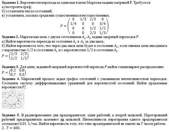 Найти предельные вероятности для системы s граф которой изображен на рисунке